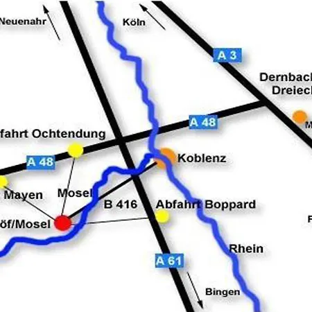 Moselstern Parkhotel Kraehennest Löf