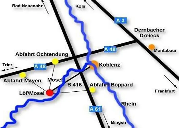 Moselstern Parkhotel Krähennest Löf